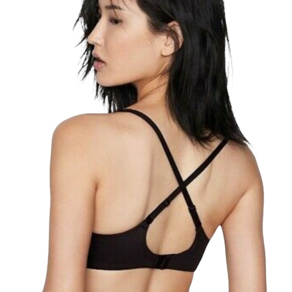 Victoria’s Secret 34D & Small Brazilian Lace Mesh Panty & Unlined Demi Bra Set - Picture 4 of 14